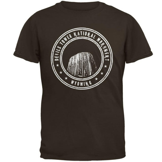 Devils Tower Monument National T-Shirt pour Hommes
