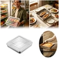 thumbnail image 1 of Tong Stainless Steel Food Storage Containers Airtight Kitchen Keep Fresh With Lids For Meal Prep Pantry Organization, 1 of 5