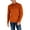 Deep Rust, variant on Mens Button Mock Neck Sweater Navy Blue XL