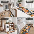 thumbnail image 5 of Pioneer Flower Floral Print Pattern Kitchen Rugs Sets Of 3,Kitchen Runner Rugs Non Skid Washable,Decorative Kitchen Floor Mats for Kitchen,Sink,Laundry,17"x30"+ 17"x47" + 17"x59", 5 of 6