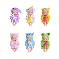 thumbnail image 3 of Poupées de Renaissance Simulative de Sommeil : Poupées de Princesse Adorables en Peignoirs Roses et Bleus, Cadeau Parfait pour Amis, Convient aux Âges de 3 à 6 Ans, 3 of 5