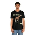 thumbnail image 4 of Funny Amputee T-Shirt “Bet your giraffe v1” Humor Crew Neck T-Shirt, 4 of 4