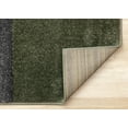 thumbnail image 5 of Rug Branch Contemporary Geometric, Tonal/Solid Green Indoor Area Rug - 8' x 11', 5 of 8