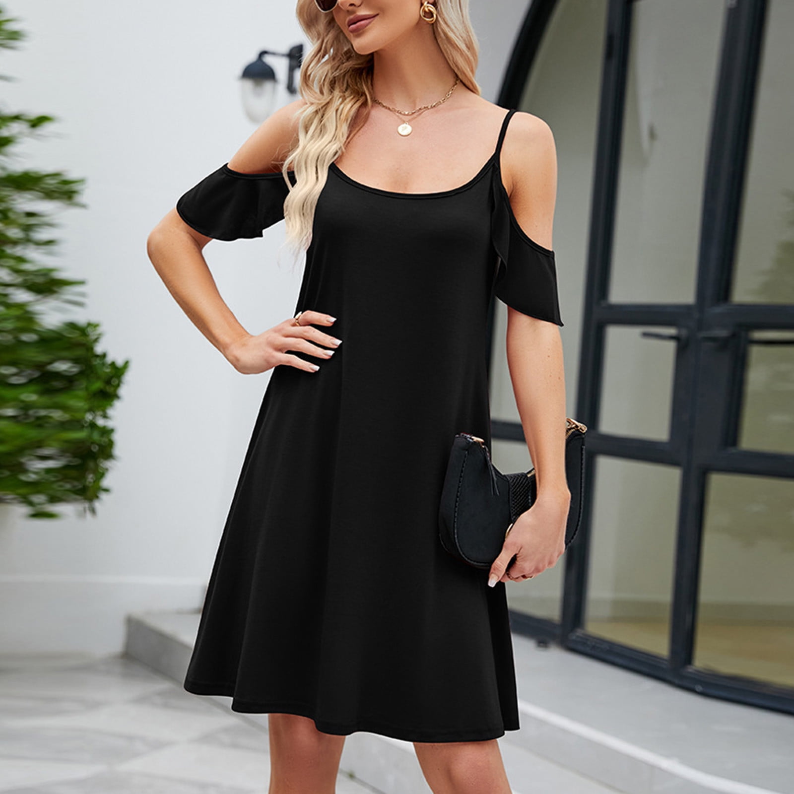 Kikibell Women's Summer Maxi Dress Long Going Out Casual