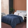 thumbnail image 2 of Blue Ridge Home Fashions Microfiber Down Alternative All Season Comforter-Hypoallergenic Polyester Fill, 2 of 11