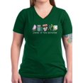 thumbnail image 1 of CafePress - Weapons Of Math Destruction Women's V Neck Dark T - Women's V-Neck Dark T-Shirt, 1 of 1