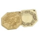 thumbnail image 4 of ColoMX 2 piezas de adorno de espejo de cobre de cobre de estilo chino Bagua Mirror Temple con decoración, 4 of 8