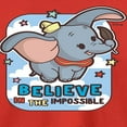 thumbnail image 3 of Disney Dumbo Animated - Believe In The Impossible - Toddler & Youth Long Sleeve Graphic T-Shirt, 3 of 5