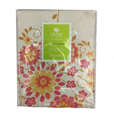 Welspun Amy Butler Organic Cotton Shower Curtain Walmart Com