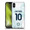 thumbnail image 1 of Head Case Designs Officially Licensed Inter Milan 2022/23 Players Away Kit Lautaro Martínez Soft Gel Case Compatible with Apple iPhone XS Max, 1 of 7
