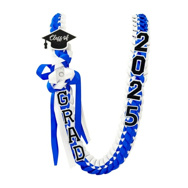 2025 Graduation Gift Wreath Ribbon Handmade Weaving Ribbon Colorful Ribbon Honor Rope Set