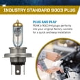 thumbnail image 4 of Paquete de 2 faros delanteros PEAK Power Vision Gold 9003/H4/HB2 60/55 W, 4 of 5