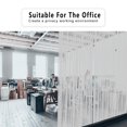 thumbnail image 2 of Finnez Window Film Privacy and Light Protection | Vinyl Sticker Film Create Frosted Look | Static Cling | for Home Office Meeting Room 45x200cm(17.5'' x 78.7'', Irregular Stripe) 17.5'' x, 2 of 7