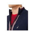 thumbnail image 3 of NAUTICA Men's NAVY Classic Fit Zip Front High Neck Sweater,M, 3 of 3