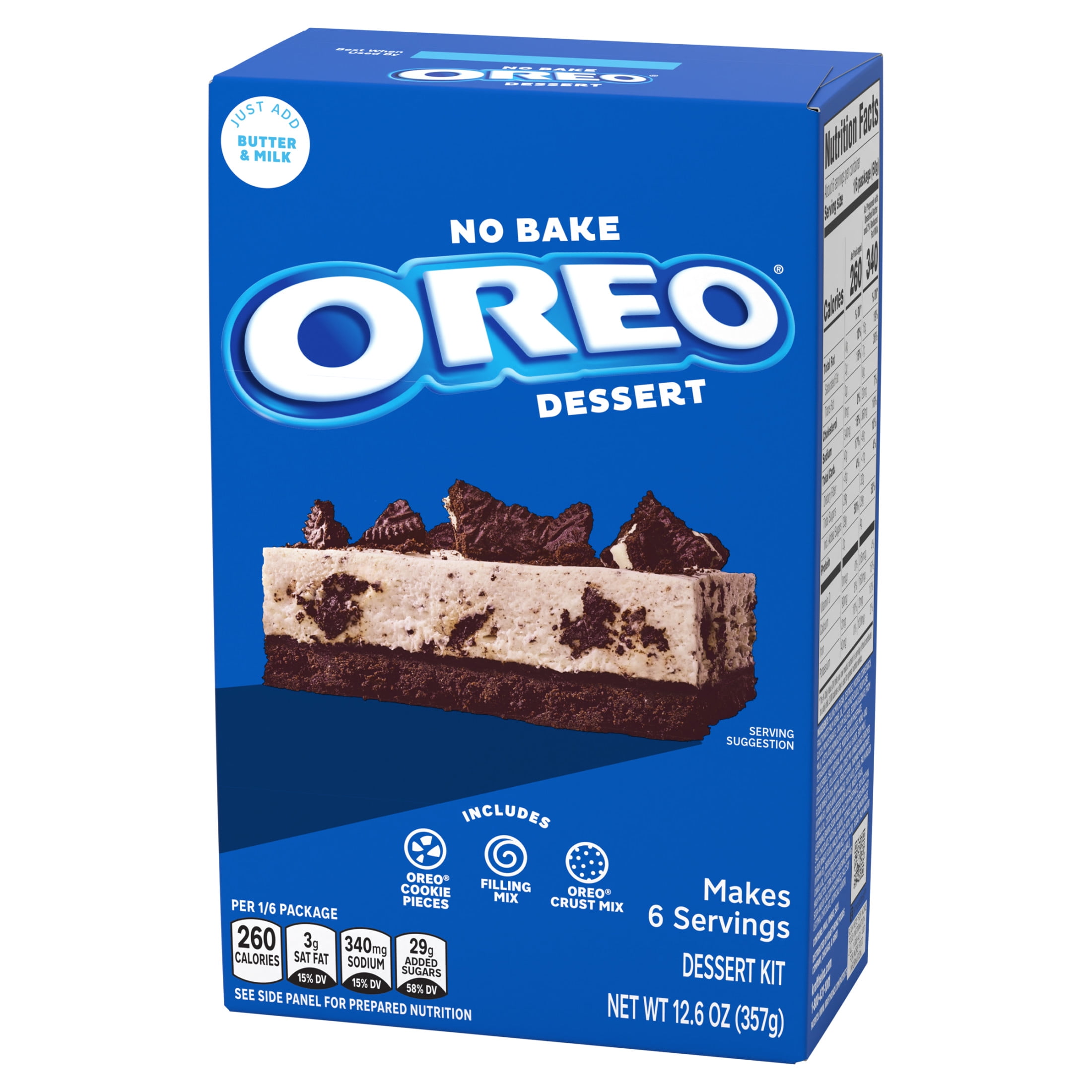 Oreo No-Bake Dessert Kit | Box retail organization tools - Walmart