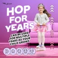 thumbnail image 6 of My First Flybar Foam Pogo Jumper for Kids Age Years 3 and Up, Toy for Girls - Pink Princess, 6 of 6