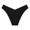 thumbnail image 2 of Ruimatai Women's Seamless Thong Underwear 6-Pack Soft Breathable No Show Panties Comfortable Low Rise Solid Color, 2 of 2