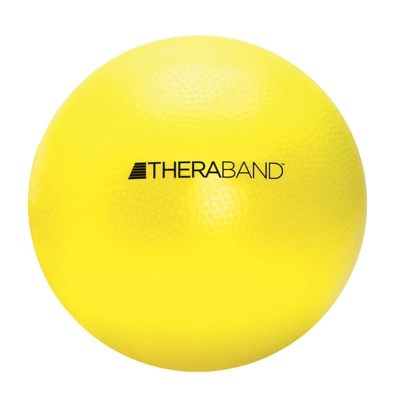 THERABAND Mini Ball, 9-Inch Pilates & Yoga Exercise Ball, Small Inflatable Core Ball for Stability, Balance, Rehab, Physical Therapy & At-Home Workouts, Soft Non-Slip Surface