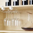 thumbnail image 4 of Wine Glass Rack, Wire Hanging Rack, Wine Glass Hanging Rack, Wire Wine Glass Hanger Rack, Stemware Rack, Under Cabinet, 4 of 8