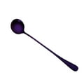 thumbnail image 1 of Clearance Items,npkgvia Dinnerware,Scoop,Colorful Spoon Long Handle Spoons Flatware Coffee Drinking Tools Kitchen Gadget,Stainless Steel Kitchen Utensils,Purple, 1 of 2