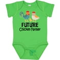 thumbnail image 3 of Inktastic Future Chicken Farmer Childs Boys or Girls Baby Bodysuit, 3 of 5