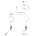 thumbnail image 2 of Sloan 3346098 Deck Mounted Electronic Foam Soap Dispenser, 2 of 2