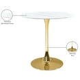 thumbnail image 2 of Meridian Furniture Holly 36" Gold Counter Height Table, 2 of 4