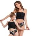 thumbnail image 1 of Mom and Daughter Swimsuit Two Piece Bikini Set High Waist Bathing Suit, 1 of 4