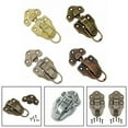 thumbnail image 4 of Box Toggle Latch Antique Duckbill Switch Latch for Home Decor Screw Grooves Antique Design Charming Look High Quality Iron Silver, 4 of 6