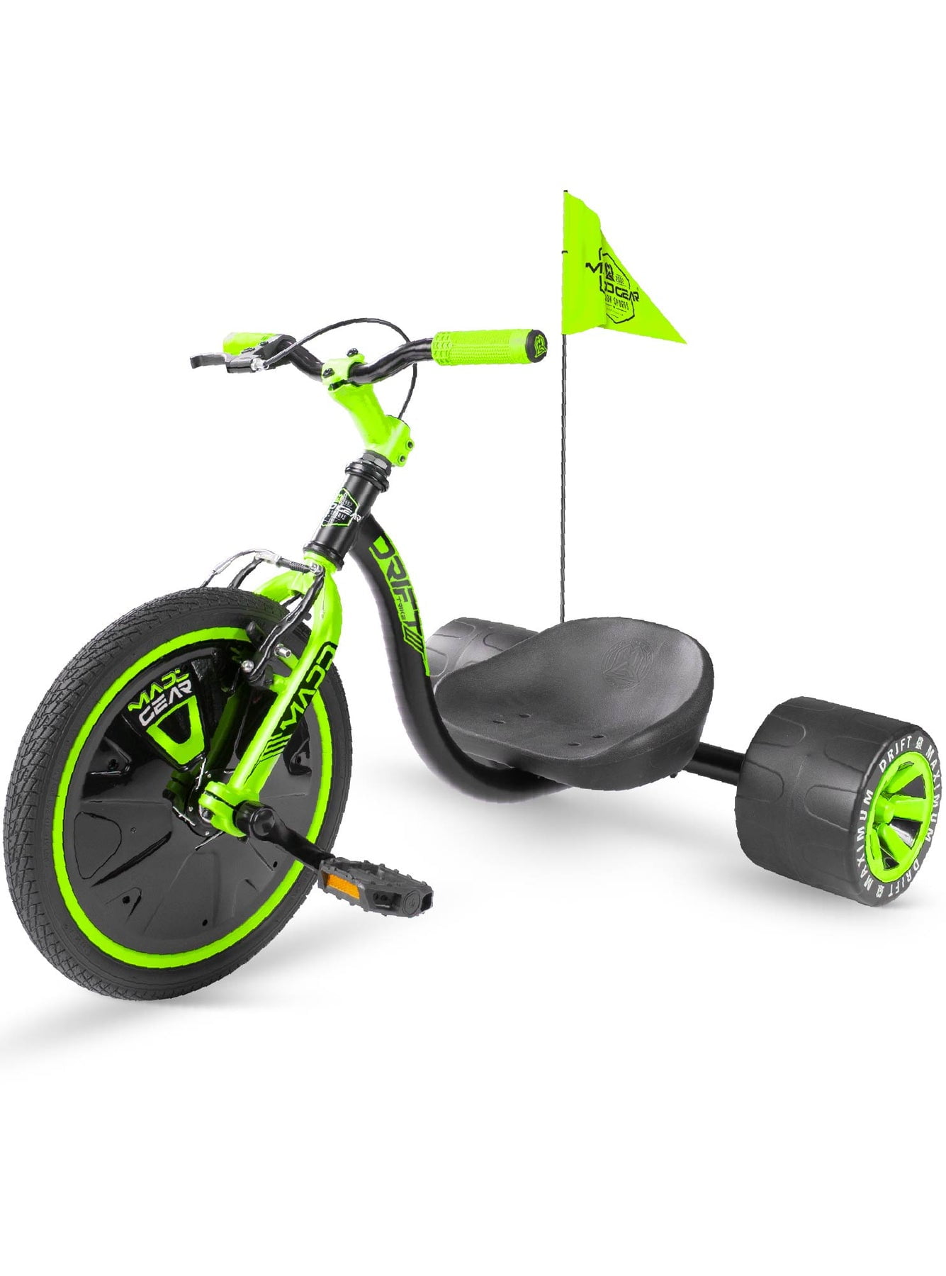 ドリアードトリガーFRセット Madd Gear Drift Trike - Black/Green - Walmart.ca