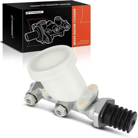A-Premium Brake Master Cylinder with Reservoir and Cap Compatible with MG Vehicles - Midget 1967-1978 - Replace# 180345, 37H2760