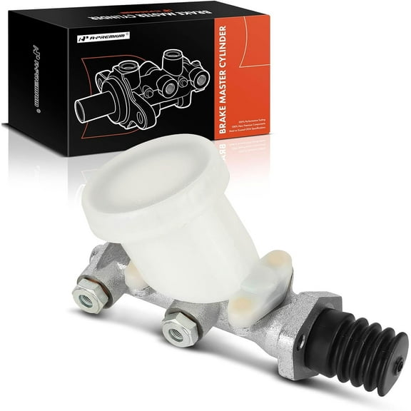 A-Premium Brake Master Cylinder with Reservoir and Cap Compatible with MG Vehicles - Midget 1967-1978 - Replace# 180345, 37H2760
