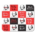 thumbnail image 1 of SIDONKU Shakespeare Portrait and Famous Writer Citations Geometrical Literary Quotes from Author Plays Chessboard Mousepad Mouse Pad Mouse Mat 9x10 inch, 1 of 1