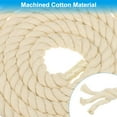 thumbnail image 4 of Uxcell Natural Cotton Craft Rope 30ft, All-Purpose Braided Cord String, Clothes-line Rope, Beige 1 Pcs, 4 of 7