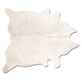 thumbnail image 1 of HomeRoots 293169 0.25 x 6 x 7 in. Geneva Cowhide Rug  Off White, 1 of 1