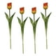 thumbnail image 5 of KAKOWELY 4 piezas de flores de tulipán artificiales decorativas para el hogar, duraderas y decorativas., 5 of 5