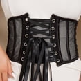 thumbnail image 1 of Elegante cinturón de cintura para mujer Faja Waspie Underbust Corset up Overbust Cinturón ancho para vestir, disfraz, adelgazar, dama, , CM 80 CM BLESIY cinturón de corsé, 1 of 8