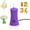 Purple, variant on Balloon Pump Electric Air Pump for Long Balloon Inflator Blower Machine for Birthday Party Celebration Balloons Decorations for Twisty Balloons