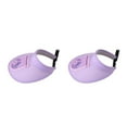 thumbnail image 4 of Baohd Outdoor Cooling Fan Hat Breathable Baseball Cap for Sun Protection Outdoor Camping Purple Style B 2Set, 4 of 6