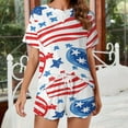 thumbnail image 2 of 4th of July Pajamas Set Womens Loungewear Sleepwear 2 Piece PJ Sets, 2 of 7
