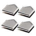 thumbnail image 2 of Hebilla decorativa de metal, 4 juegos de hebillas de metal decorativas de metal optimizadas para la excelencia, 2 of 12