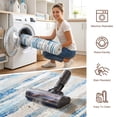 thumbnail image 5 of ICEANT 3'x8' Hallway Runner Rugs, Abstract Style Area rug with Non-Slip Backing, Washable Rug for Kitchen Entryway Bedroom Laundry Room, Blue, 5 of 5