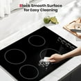 thumbnail image 4 of Gasland Chef 30 In Radiant Electric Cooktop with 4 Burners, ETL Approved, Knob Control, 240V, 4 of 7