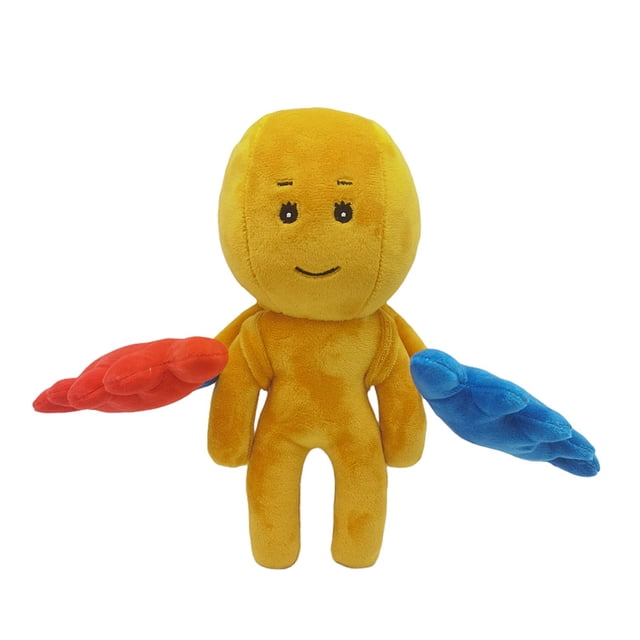 Poppy Playtime Protagonista de peluche, monstruo de peluche de terror (azul y rojo) JAMW Sencillez