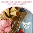 thumbnail image 3 of OUNONA Ice Cream Machine Nozzles 1Set Plastic Assorted Color Heart Shape For Ice Cream Maker Parts, 3 of 8