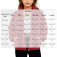 thumbnail image 3 of Edvintorg Girls Fleece Jacket Solid Color Stand Collar Casual Coat Fall Winter Long Sleeve Zip up Outerwear with Pocket Clothes for Teen Girls Size 4-15, 3 of 9