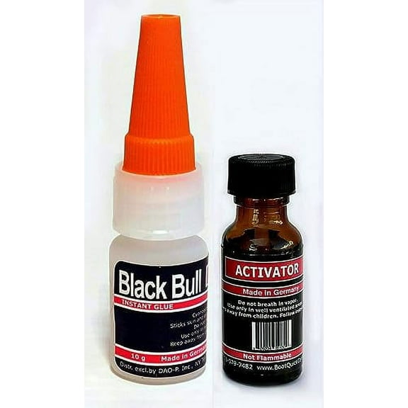 All Purpose Glue Kit1A (10g Glue Activator) Best Instant Glue for Repair Plastic Glue for Wood Glue for Metal Glue for Ceramic Glue for Vinyl Glue for Porcelain Glue for Rubber Glue for Leather