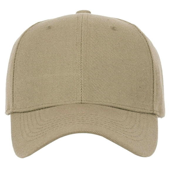 Plain BASEBALL CAP Basic Adjustable Solid Mesh Trucker Summer Sport Hunting Hat (7fc053_Beige)