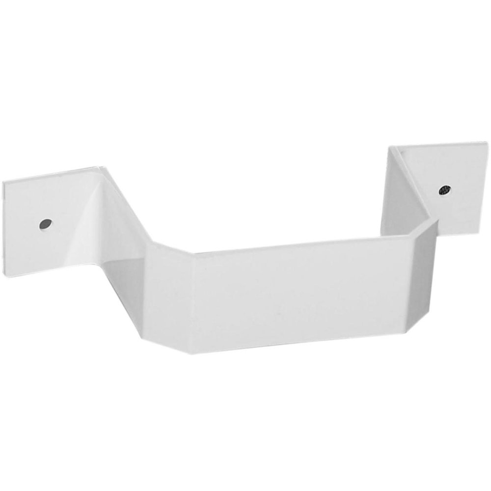 Duraspout by Genova Products PVC Downspout Bracket, White