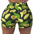 thumbnail image 2 of Fotbe Fresh Avocado Shorts Sin Costuras – Shorts Deportivos de Cintura Alta para Mujer, Elásticos para Gimnasio, Yoga, Running o Ciclismo-Medium, 2 of 8